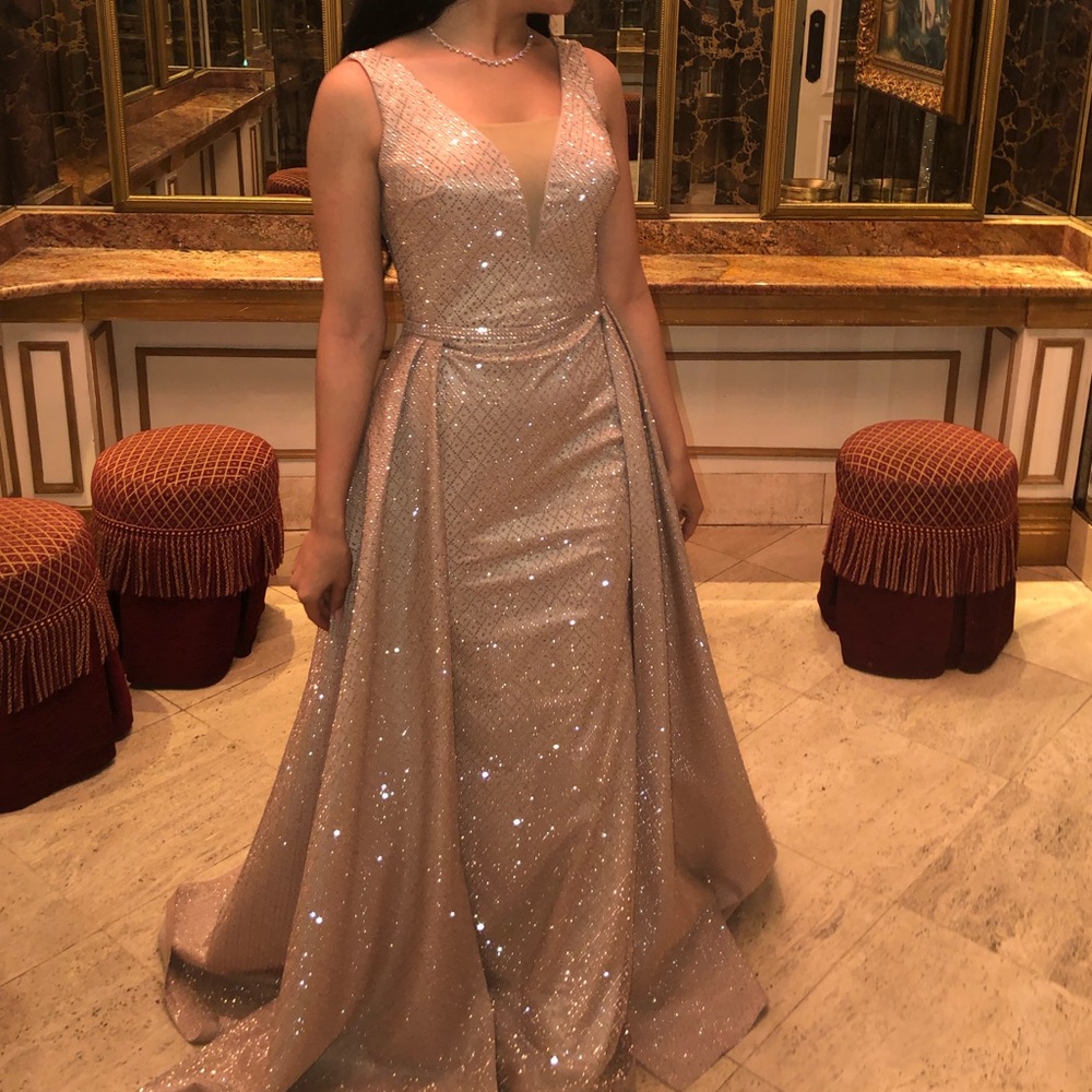 Women’s Formal Bridesmaid Fancy Wedding Dress - Picture 1 of 1